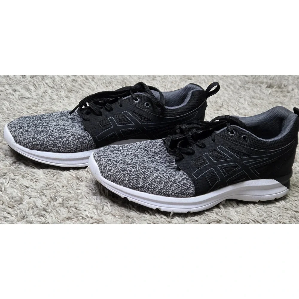 ASICS Gel Torrance T7J8N Black Heather Gray Womens Running Shoes Sneakers